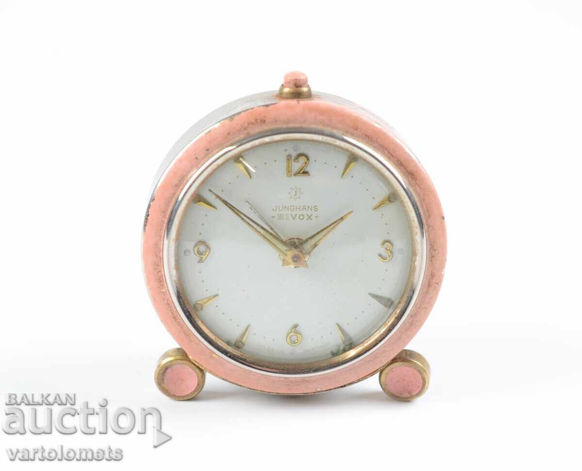 Αντίκα μηχανικό ξυπνητήρι JUNGHANS Γερμανίας - δεν λειτουργεί