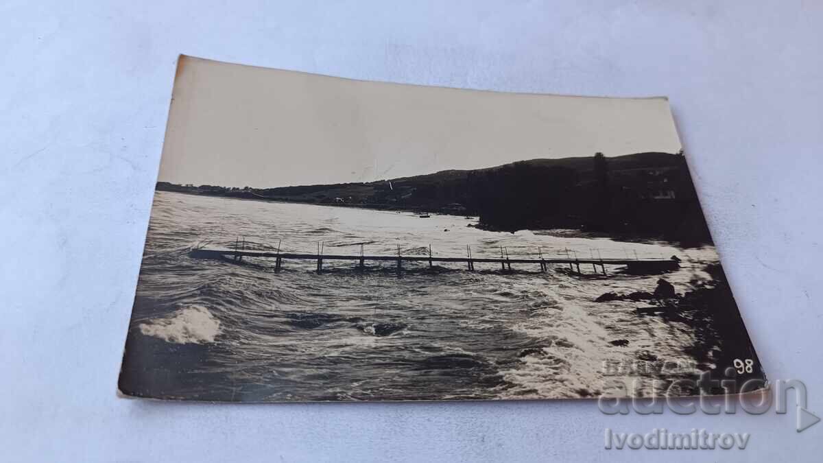 Carte poștală Varna, Portul în mare Carte poștală Varna, Portul în mare