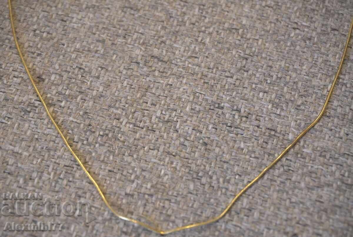 Ολοκαίνουργιο απαλό γυναικείο επιχρυσωμένο κολιέ - 6