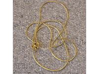 Brand new delicate ladies' gold-plated chain