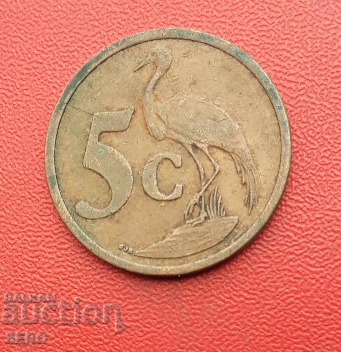 Africa de Sud - 5 cenți 2001