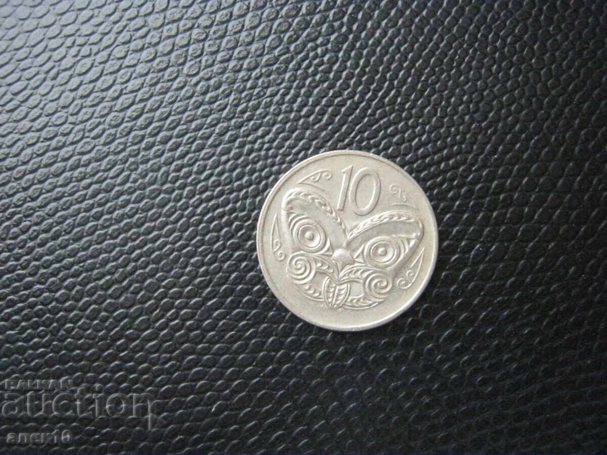 Noua Zeelandă 10 cenți 1980 Noua Zeelandă 10 cenți 1980