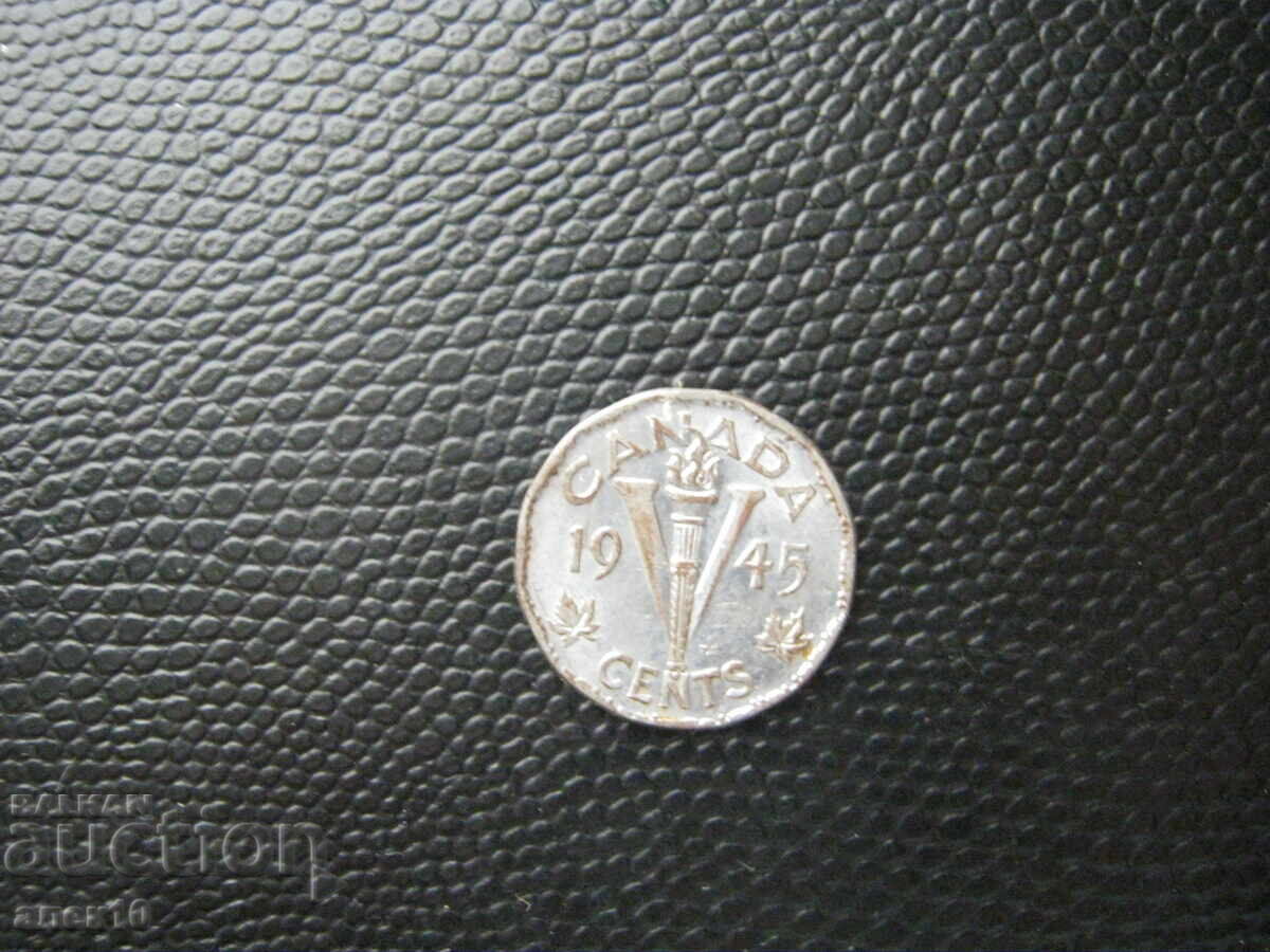 Canada 5 cent 1945