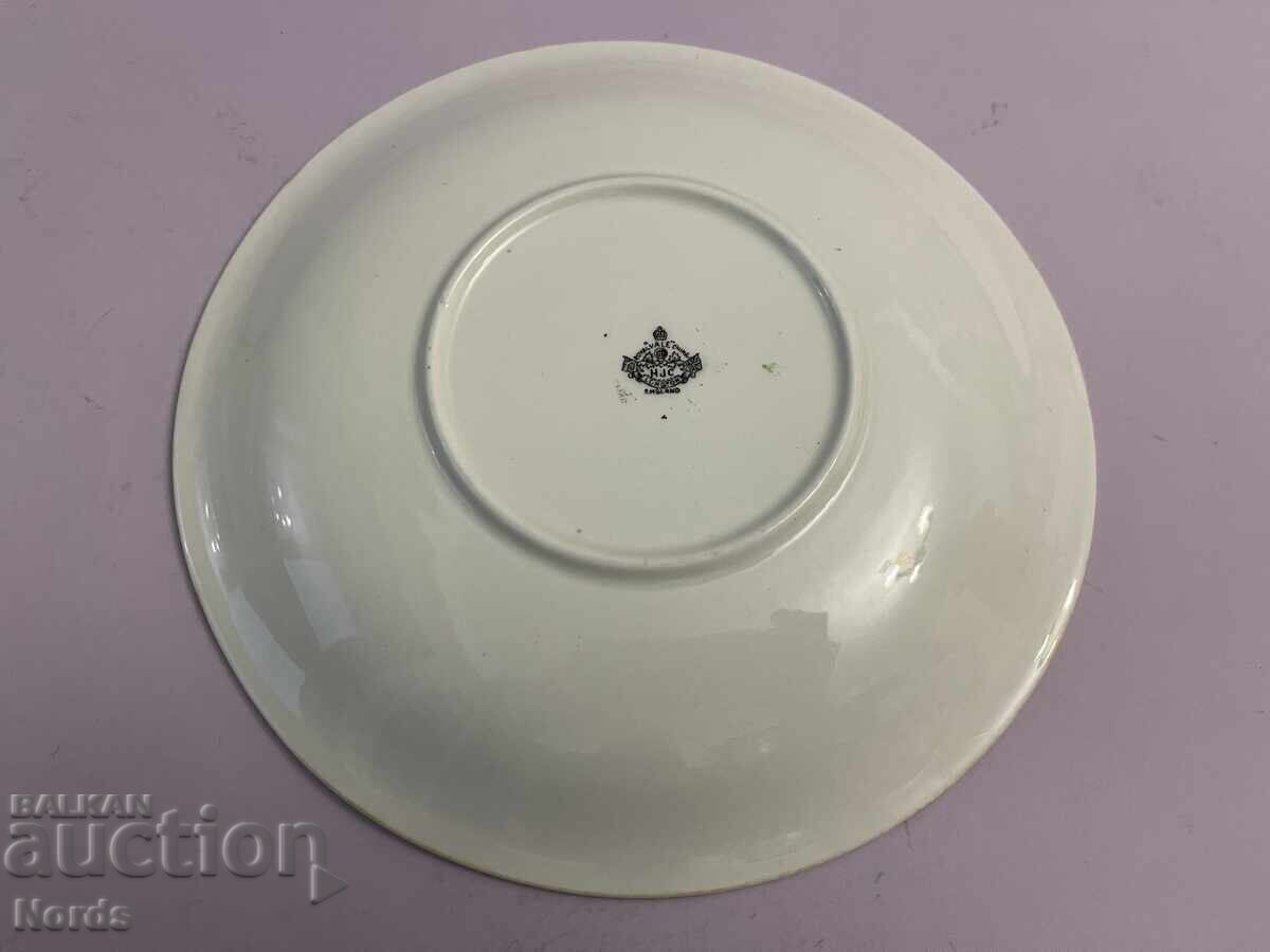 Παράδοση Αγγλική πιατέλα αντίκα