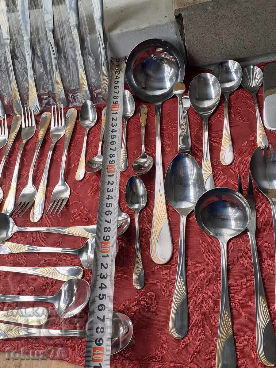Set de tacâmuri de lux Edelstahl Rostfrei - 40 de piese noi - 6