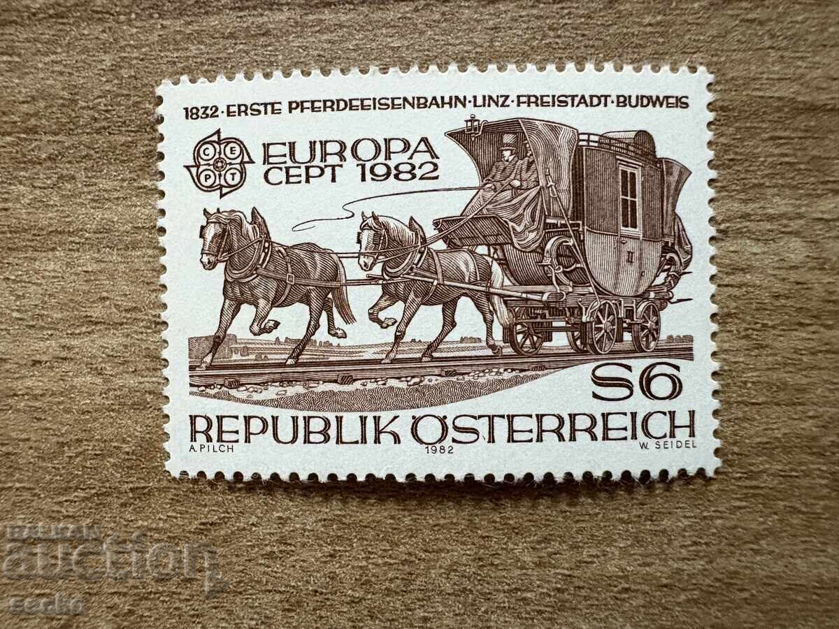 Austria - Mărci EUROPA - Evenimente istorice (1982) MNH