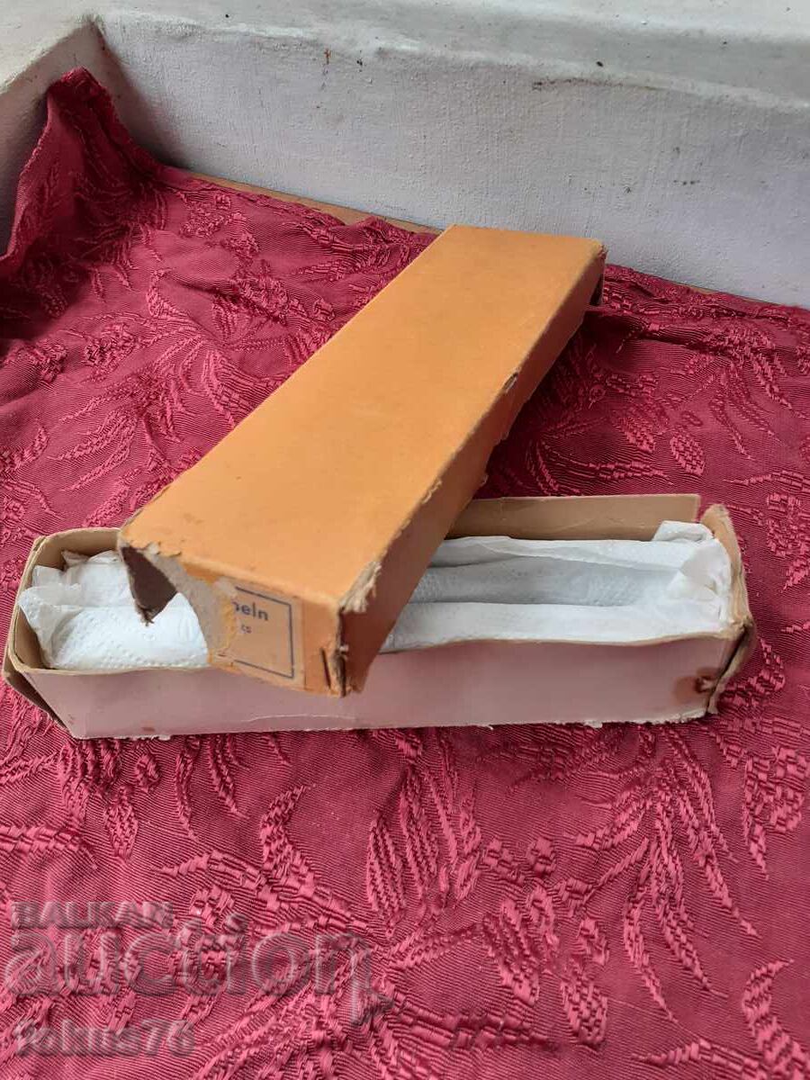 Παλιά ασημένια μαχαιροπήρουνα Silkema Solingen - 6 τμχ - 7