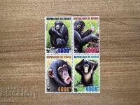 Гвинея - WWF - Шимпанзета (2006) MNH