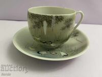 Japanese double tea set