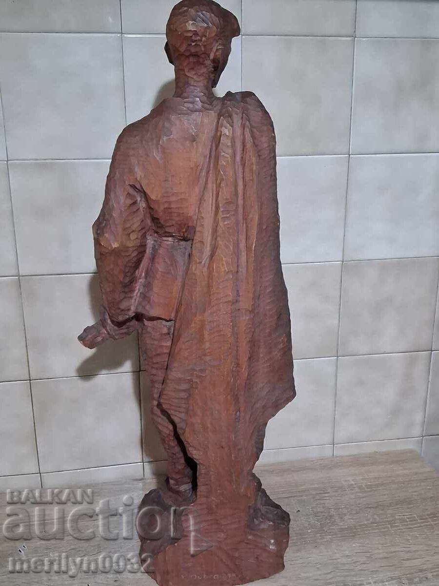 Licitație Figurină partizan Karol Dubravski sculptură statuetă