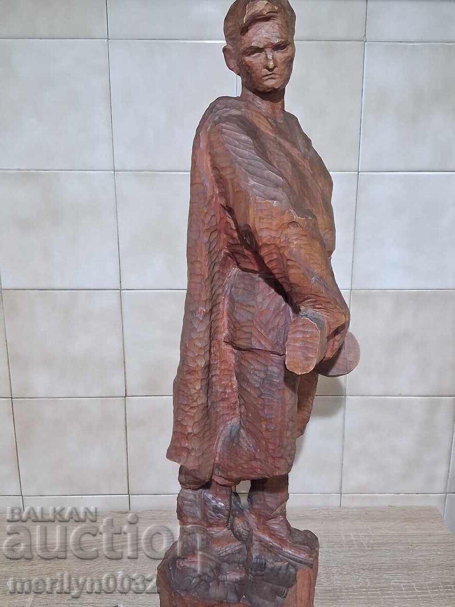 Livrarea Figurină partizan Karol Dubravski sculptură statuetă
