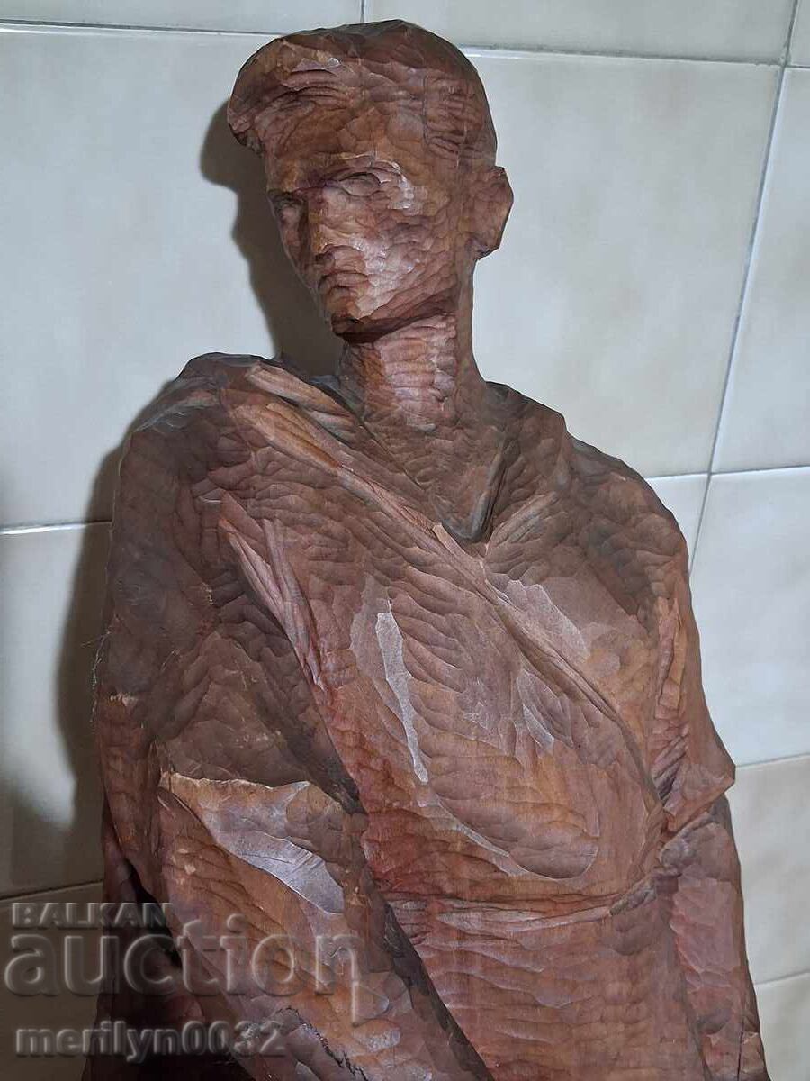 Figurină partizan Karol Dubravski sculptură statuetă - 7