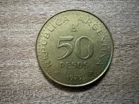 Argentina - 50 Pesos (1979) - 100 Years of the Conquest of
