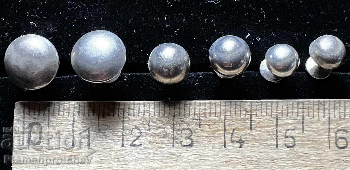 3 ЧИФТА РЯДКИ СТАРИ СРЕБЪРНИ ОБИЦИ