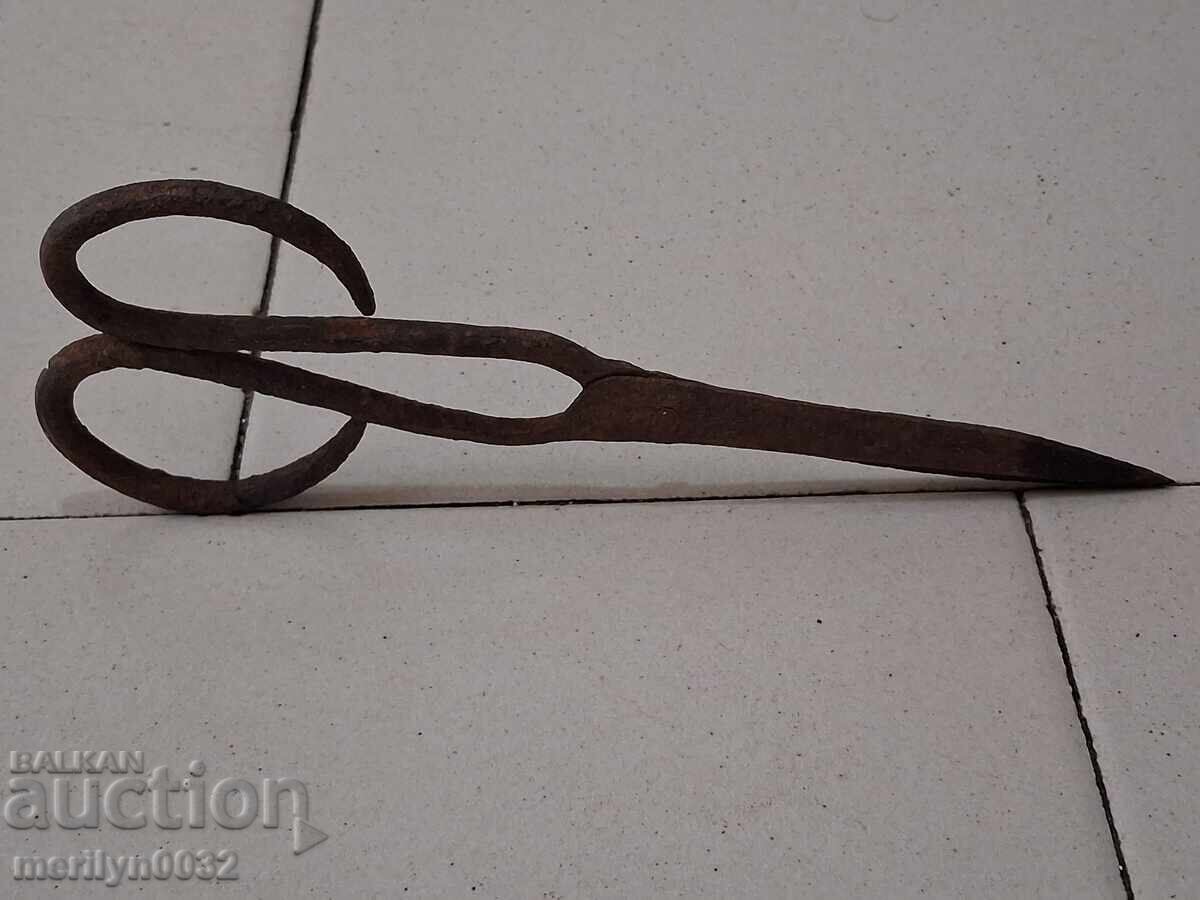 Licitație Foarfece forjate antice foarfece fier forjat