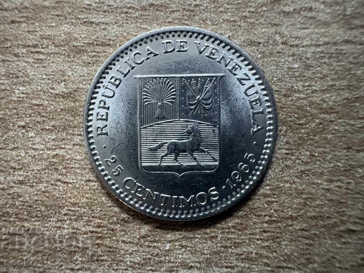 Venezuela - 25 centimos (1965)