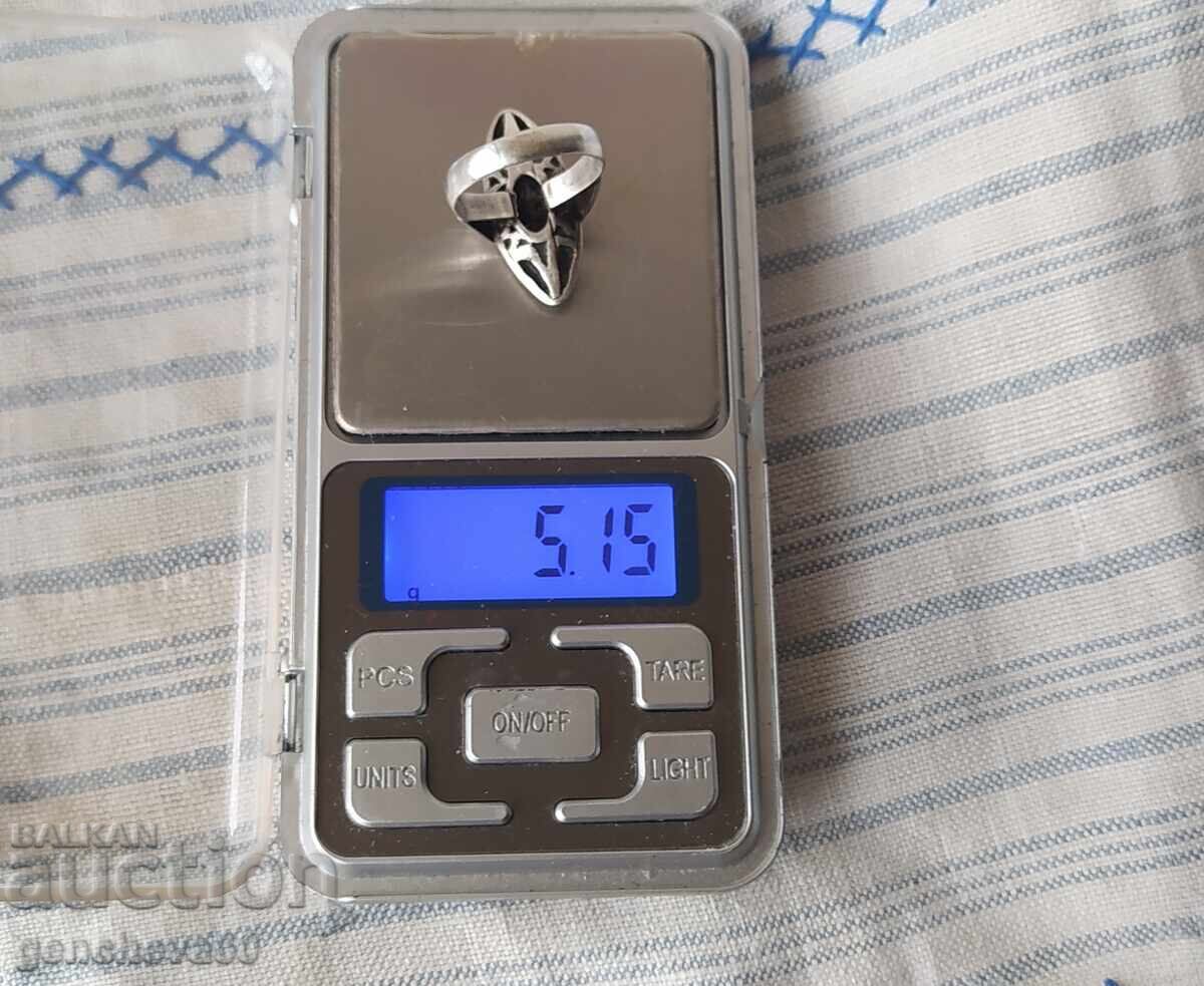 Antique openwork silver ring / master craftsmanship - 7