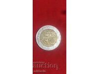 Monedă rară de 2 euro din 1999. Cu "Arborele vieții"