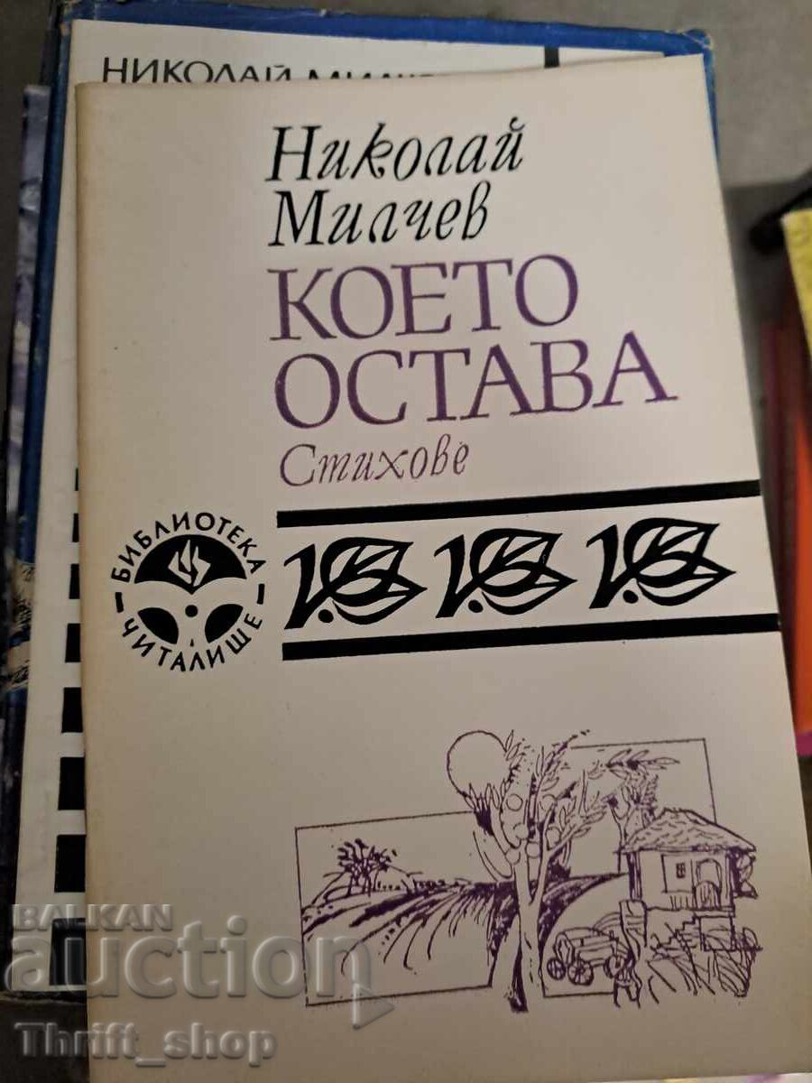 Ce rămâne de Nikolai Milchev