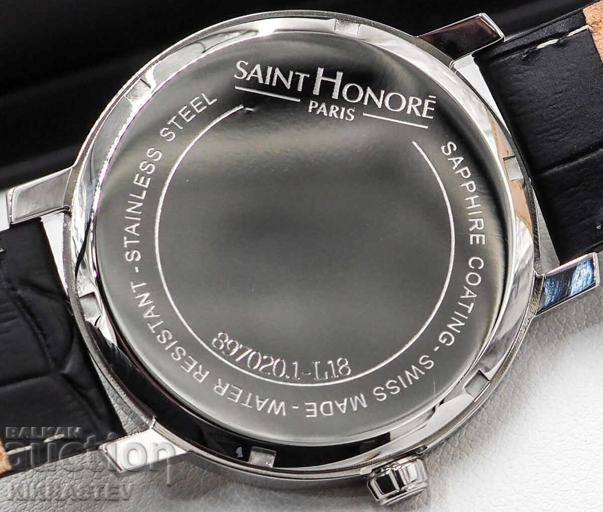 Nou ceas automat elvețian Saint Honoré 897020 cu preț € 199.00 | 389.21 BGN Nou ceas automat elvețian Saint Honoré 897020 cu preț € 199.00 | 389.21 BGN