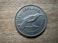 Noua Zeelandă - 6 pence (1958)