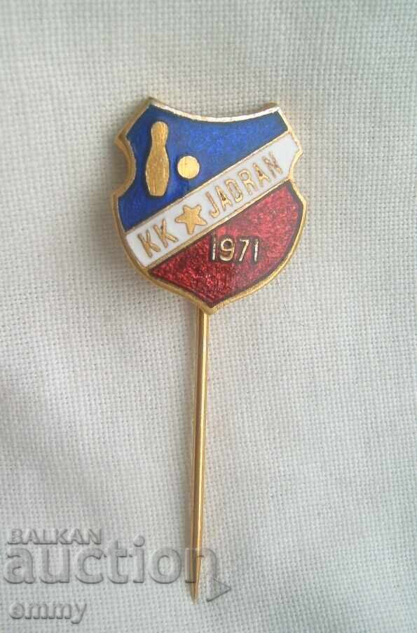 Badge - Sports Club Jadran / KK Jadran 1971, Serbia