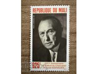 Μάλι - 20 ετών από τον θάνατο του Konrad Adenauer (1987) MNH
