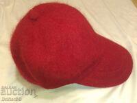 Шапка ангорска вълна 80%,нова L, втора