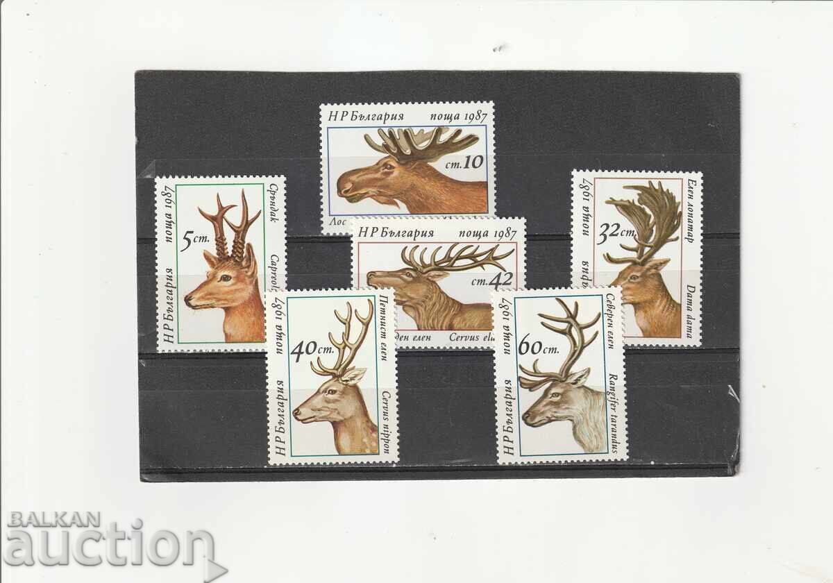 Βουλγαρία 1987. Ελένη BK№3599/604 καθαρά