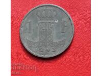 Belgia/ocupația germană/-1 franc 1943