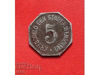 Germania-Baden-Württemberg-Ravensburg-5 Pfennig 1918
