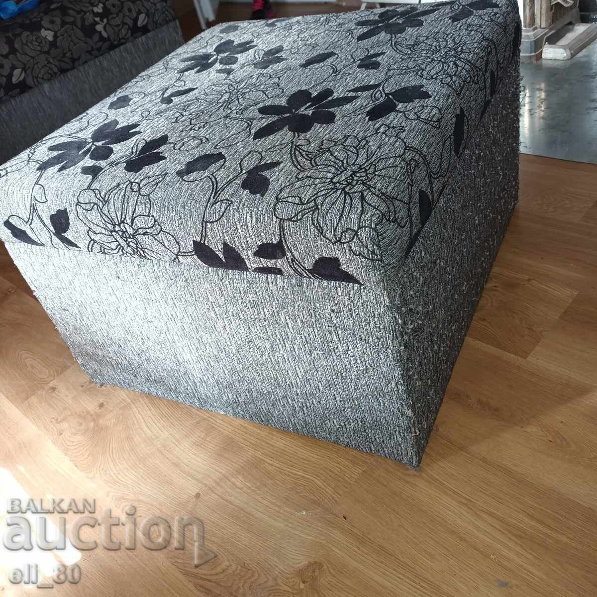 Large stool with storage underneath - 5 Large stool with storage underneath - 5