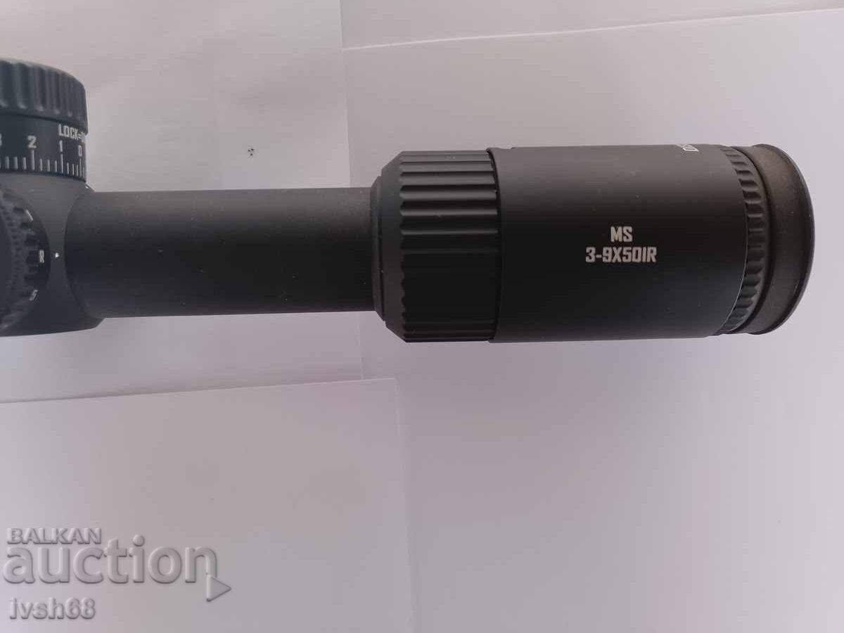 Аукцион Оптика Discovery MS 3-9x50 IR с подсветка,пушка ,карабина