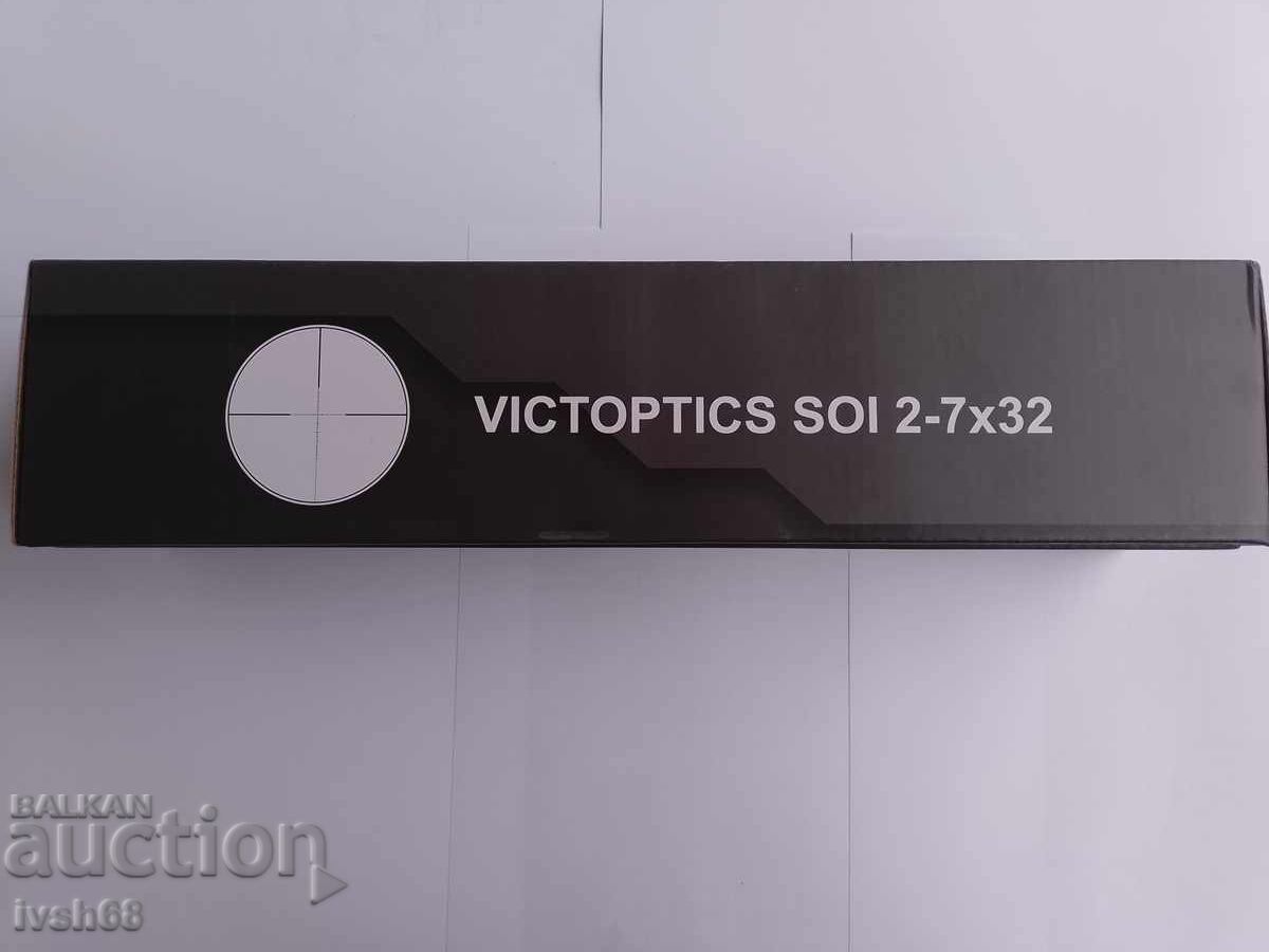 Optică Victoptics 2-7x32 cu iluminare, pușcă, carabină