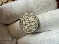 Kingdom of Bulgaria 20 Stotinki 1888