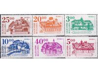 Чисти марки Архитектура Манастири 1996 от България /c