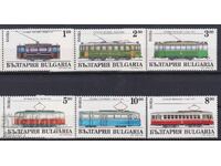 Чисти марки Транспорт Трамваи 1994  от България