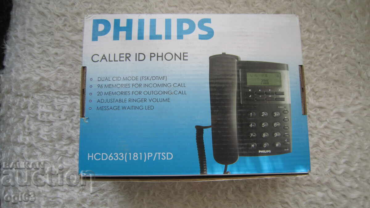 Telefon fix cu fir PHIIPS