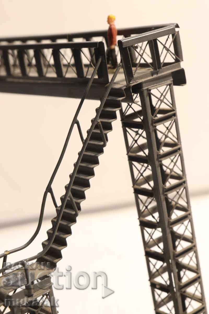 Livrarea FALLER? KIBRI? VOLLMER? H0 1/87 CLĂDIRE POD VAGON TREN CALE FERATĂ