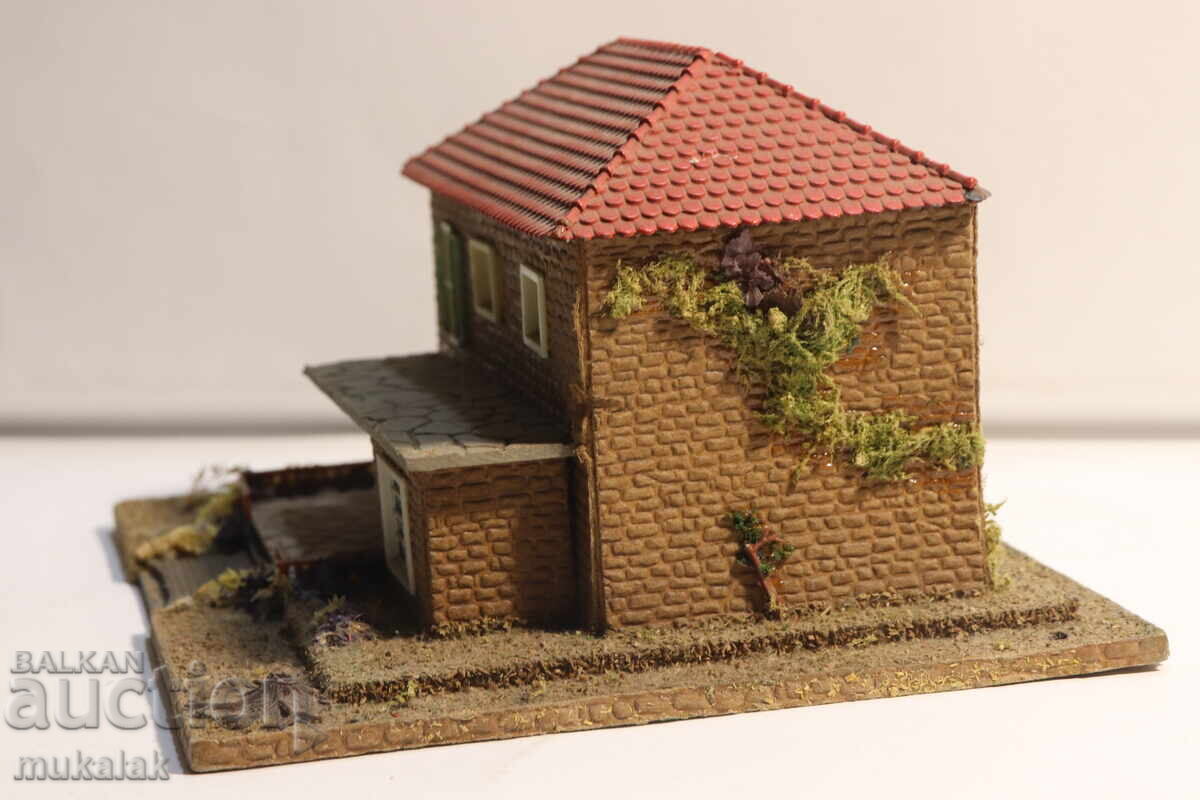 FALLER? KIBRI? VOLLMER? H0 1/87 ΚΤΙΡΙΟ ΣΠΙΤΙ ΑΜΑΞΙ ΤΡΑΙΝΟ ΣΙΔΗΡΟΔΡΟΜΙΚΟ - 6