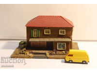 FALLER? KIBRI? VOLLMER? H0 1/87 CLĂDIRE CASĂ VAGON TREN CALE FERATĂ