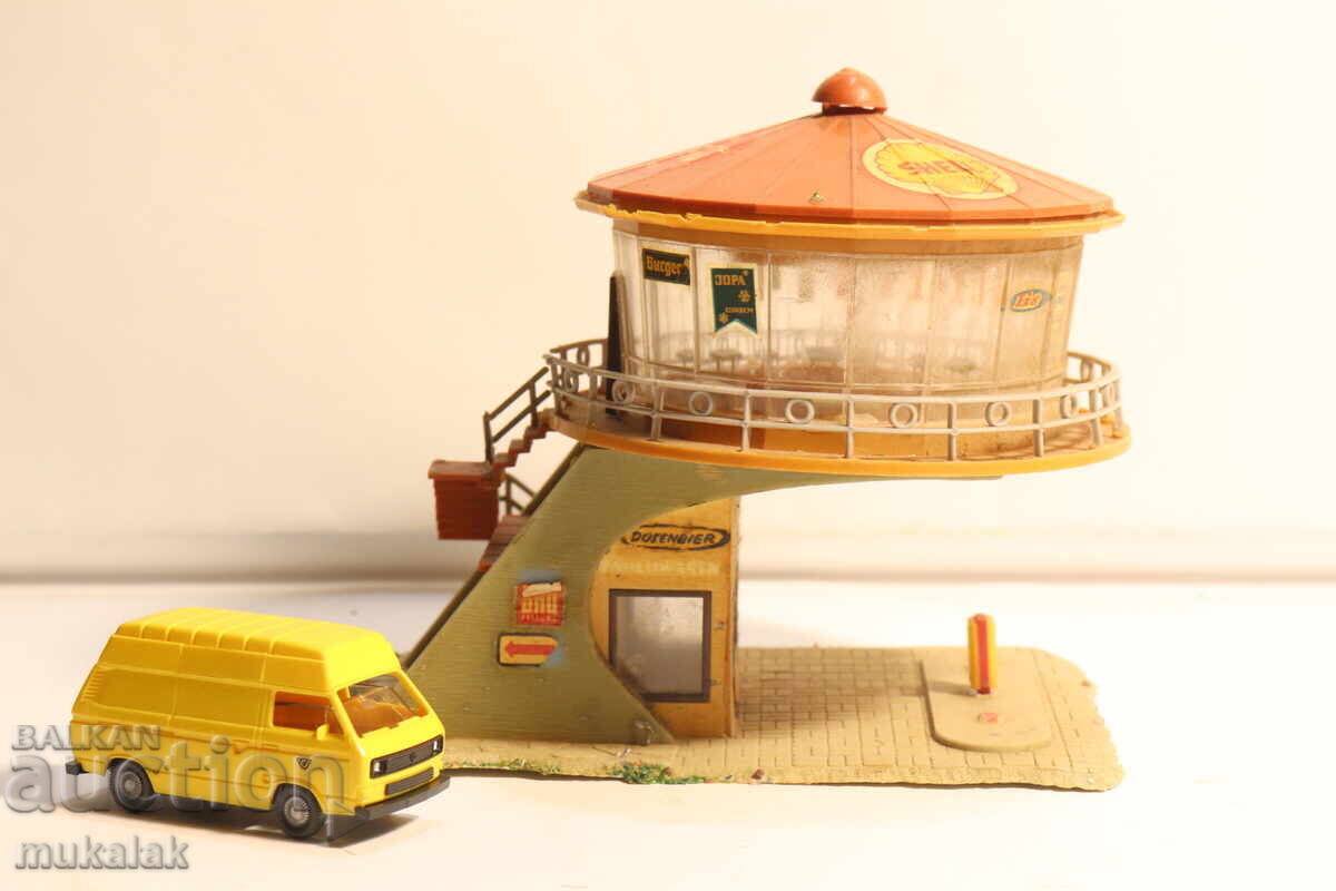 FALLER? KIBRI? VOLLMER? H0 1/87 CLĂDIRE CASĂ VAGON TREN CALE FERATĂ - 6