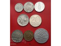 Mixed lot of 8 coins