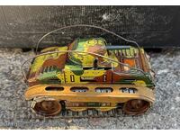 Tanc metalic mecanic vechi german funcțional