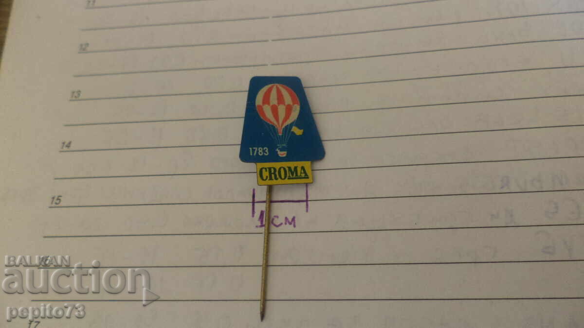 Licitație Semn publicitar, CROMA, marcă de margarină