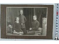 KINGDOM OF BULGARIA, TOCA, BUCKLE, NAVY, PHOTO, PHOTOGRAPH, CARD