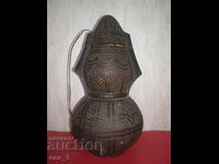 Παλαιό ξύλινο δοχείο νερού Εποχής Αναγέννησης από τον 19ο αιώνα