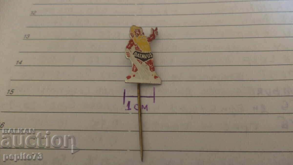 Licitație Insigna de reclamă, Batavus, companie de biciclete