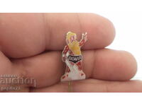 Advertising badge, Batavus, bicycle company