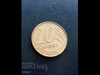 Бразилия 10 сентаво, 2011 г.